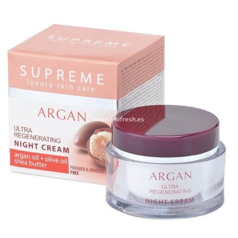 Crema de Noche Ultra Regenerante Aceite de Argán