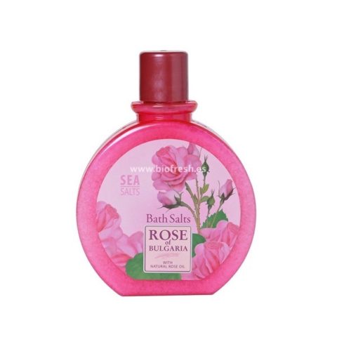 Sales de Baño con Aceite de Rosa